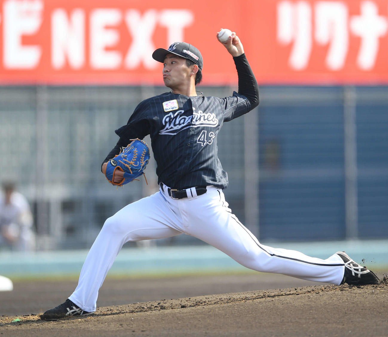 ロッテ小島和哉（2020年2月26日撮影）