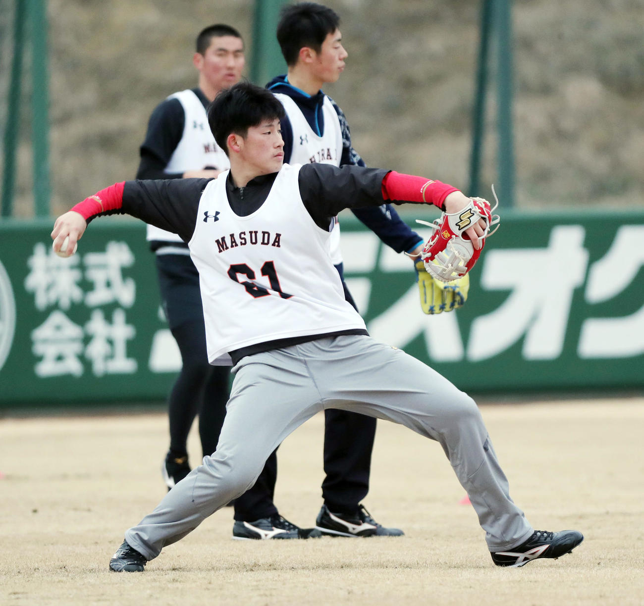 巨人ドラフト2位増田（2019年1月12日撮影）
