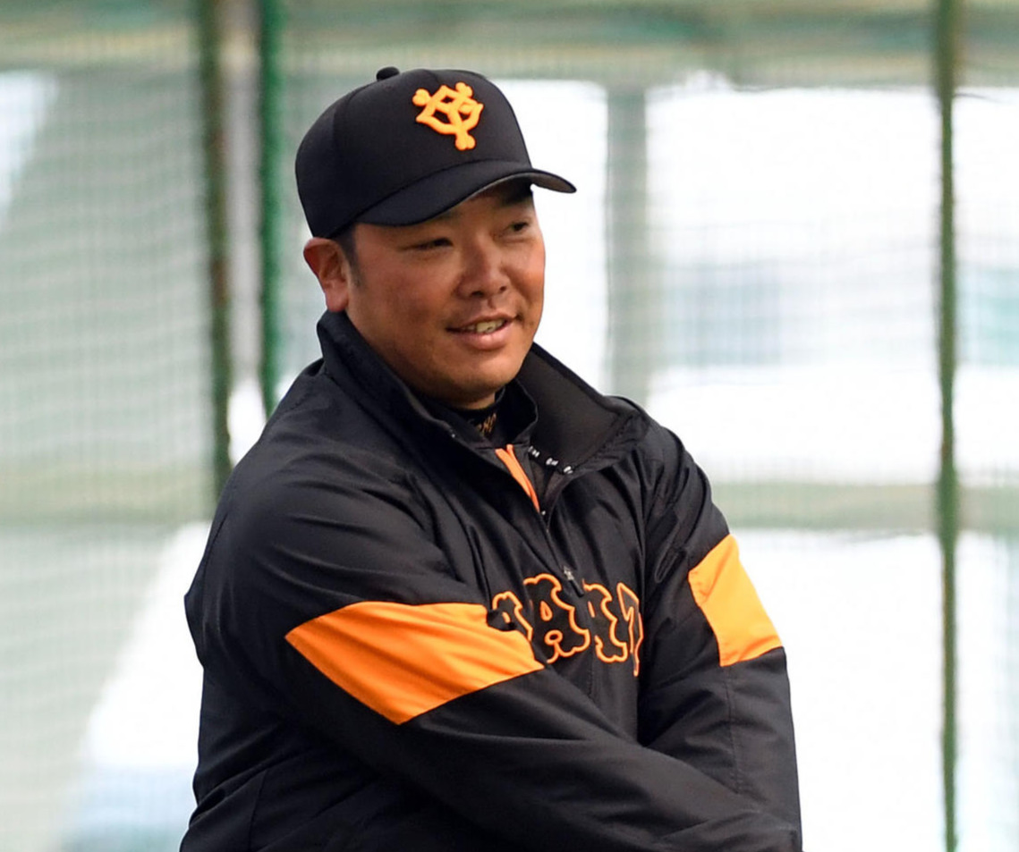 巨人阿部2軍監督（2020年2月15日撮影）