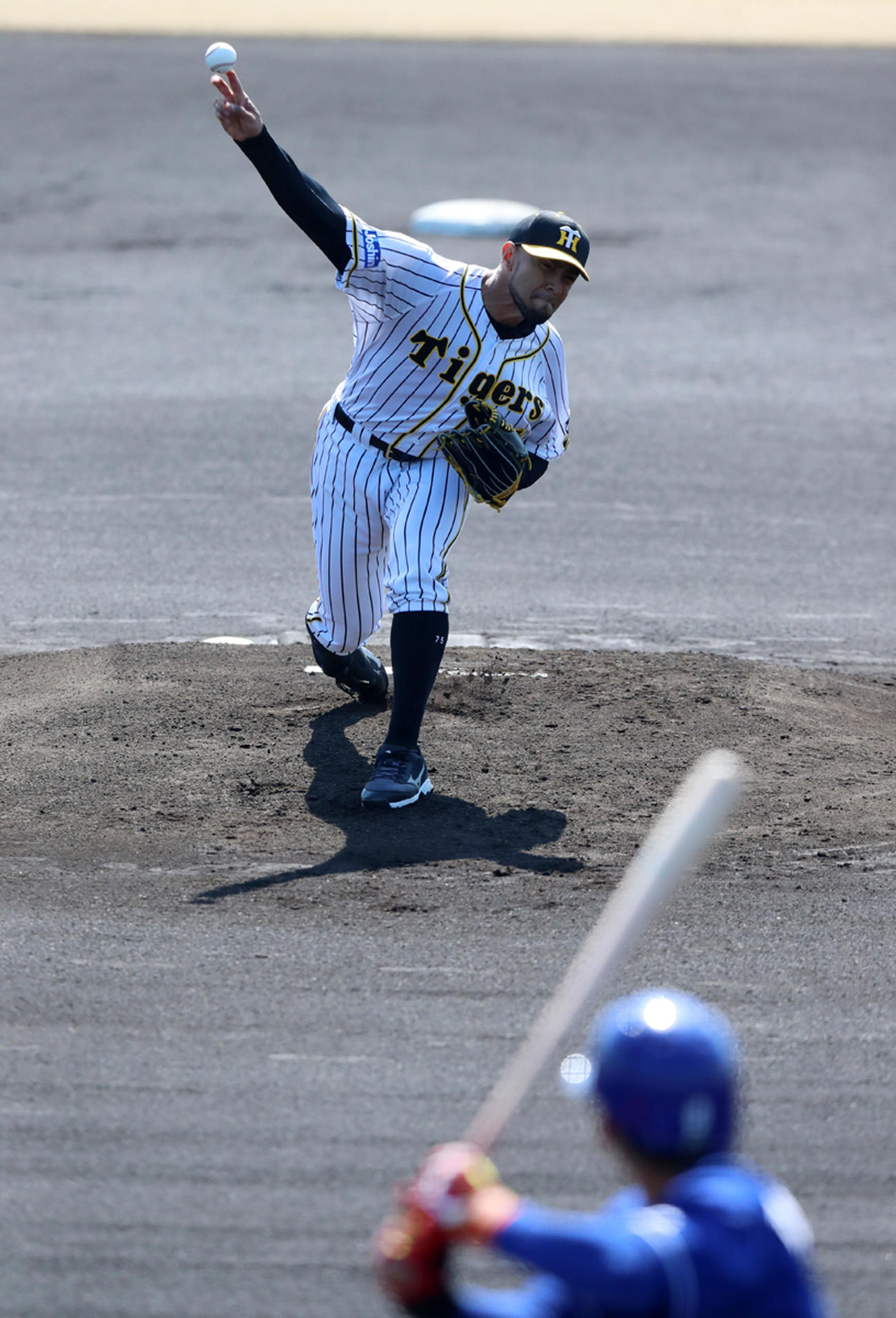 阪神対中日　中日戦に先発し5回1失点と好投したスアレス（撮影・加藤哉）