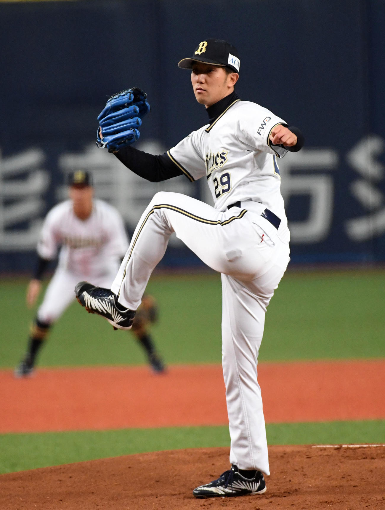 オリックス対日本ハム　オリックス先発の田嶋（撮影・前岡正明）