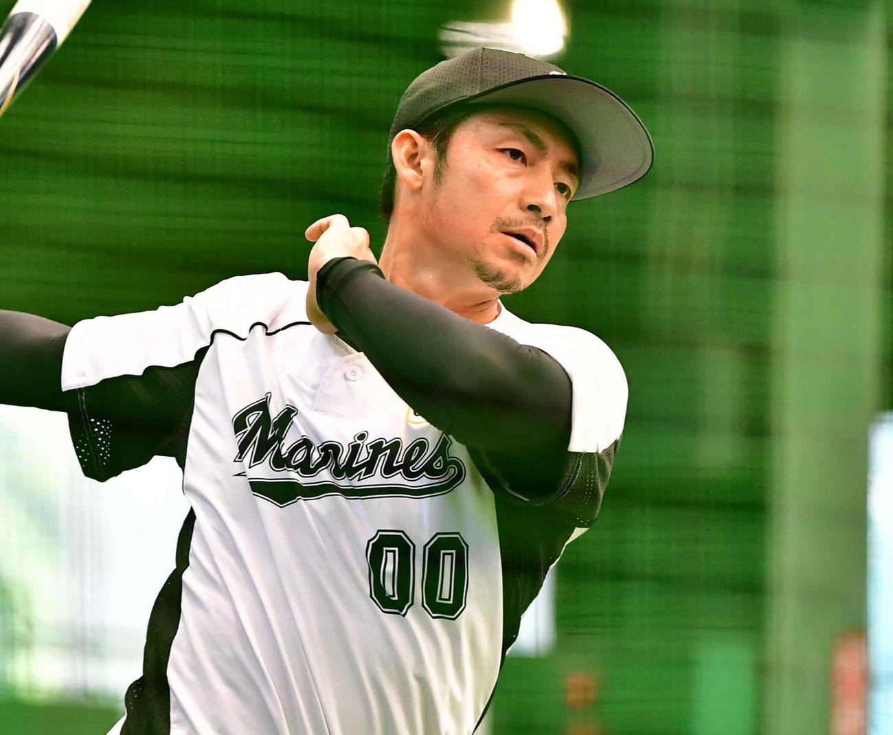 ロッテ鳥谷（2020年3月11日撮影）