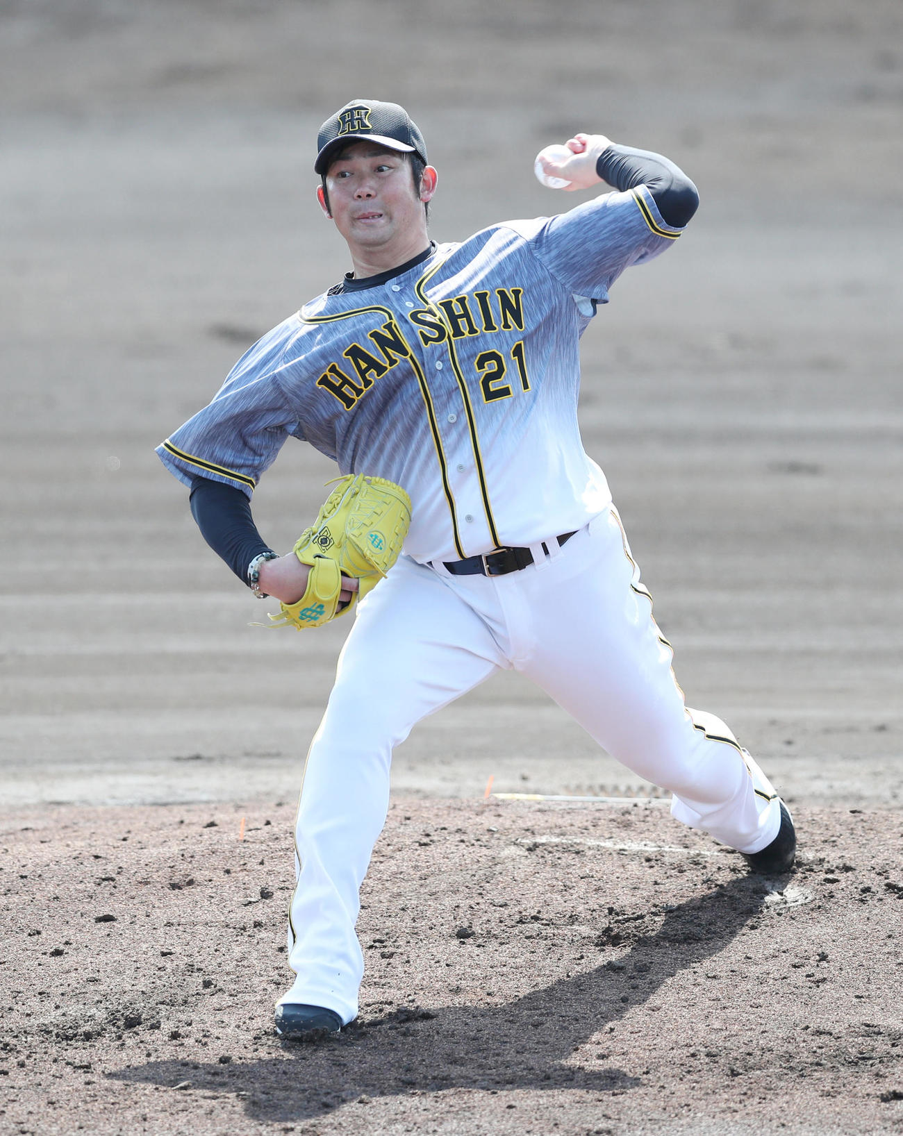 オリックス対阪神　阪神先発の岩田（撮影・前田充）