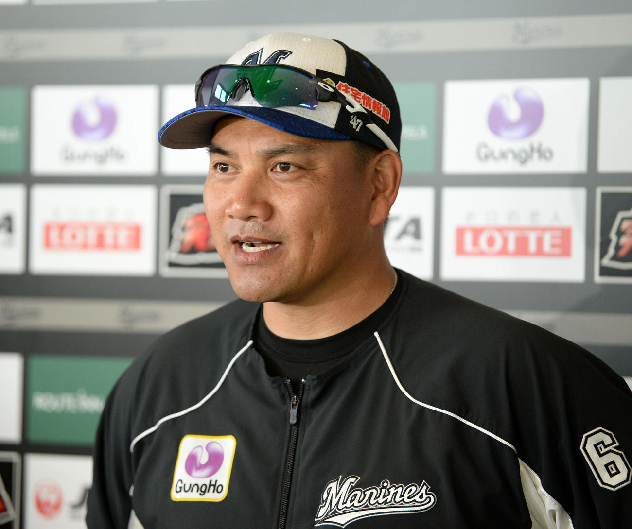 ロッテ井口監督（2020年2月4日撮影）
