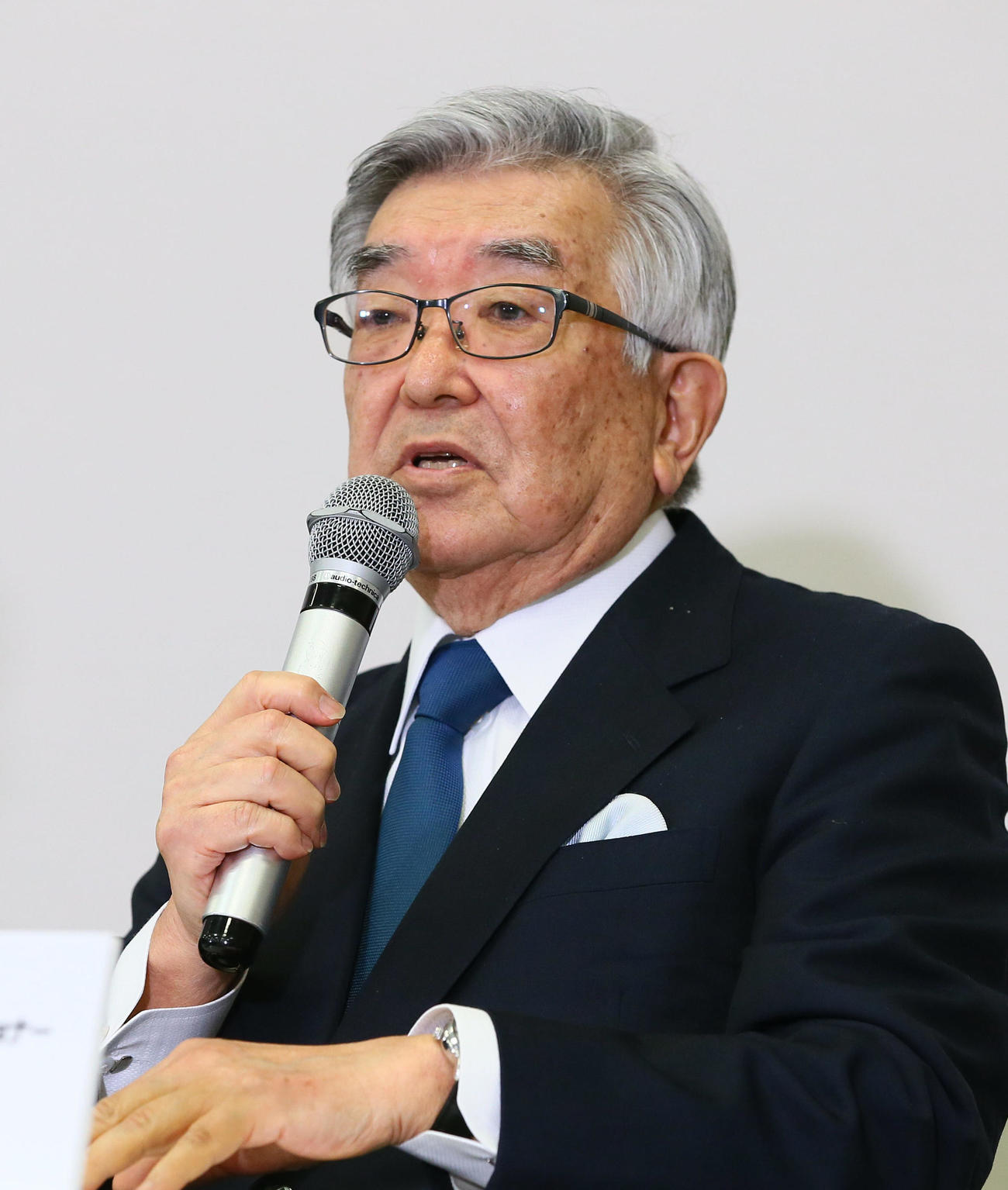 NPB斉藤コミッショナー（2020年3月9日撮影）