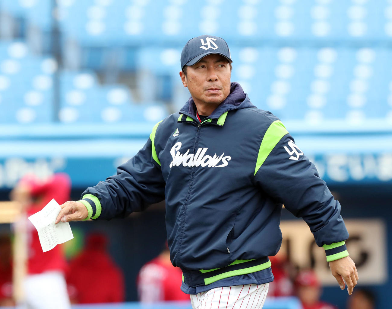 ヤクルト高津臣吾監督（2020年3月10日撮影）
