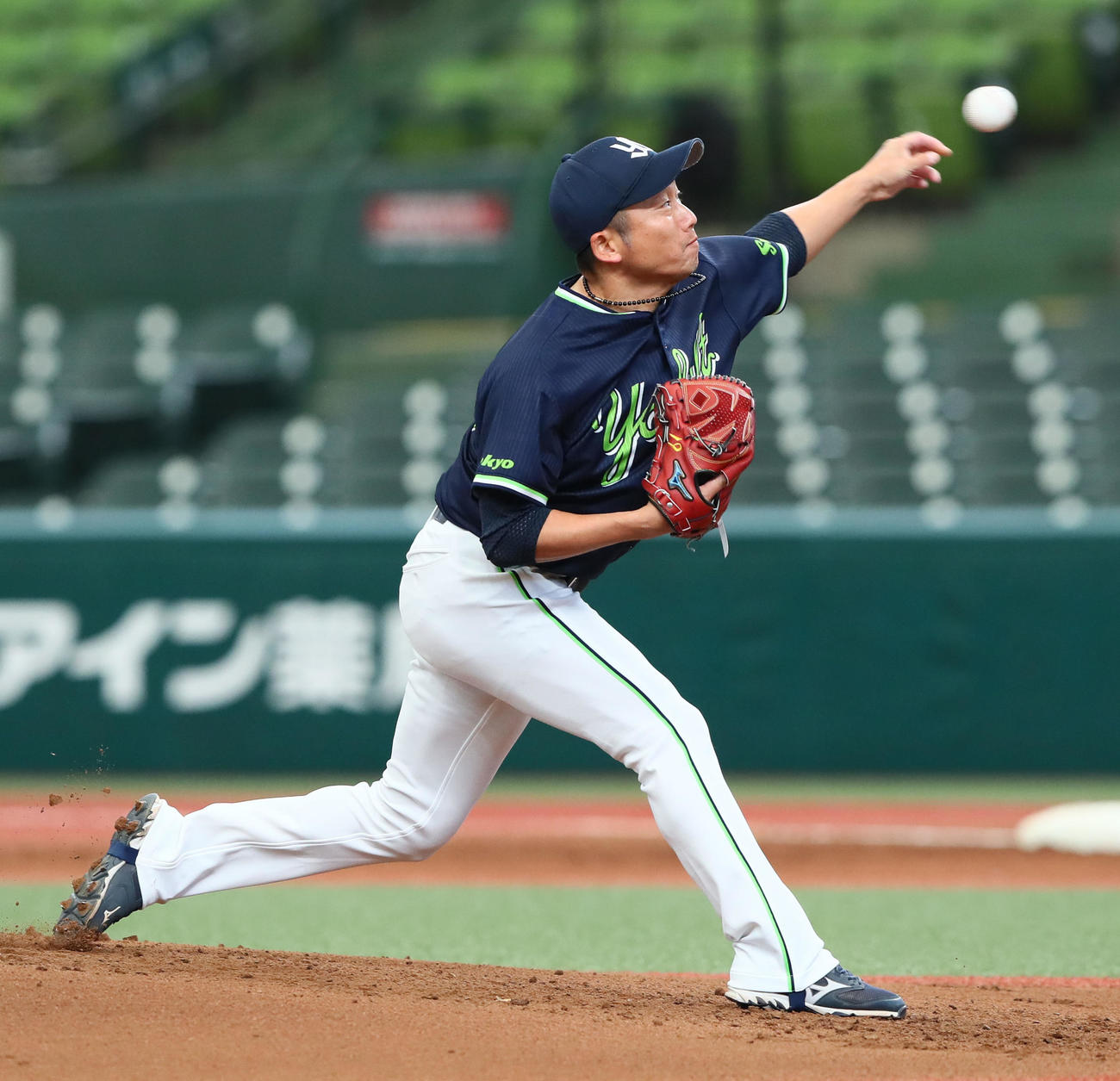 ヤクルト石川雅規（2020年3月13日撮影）