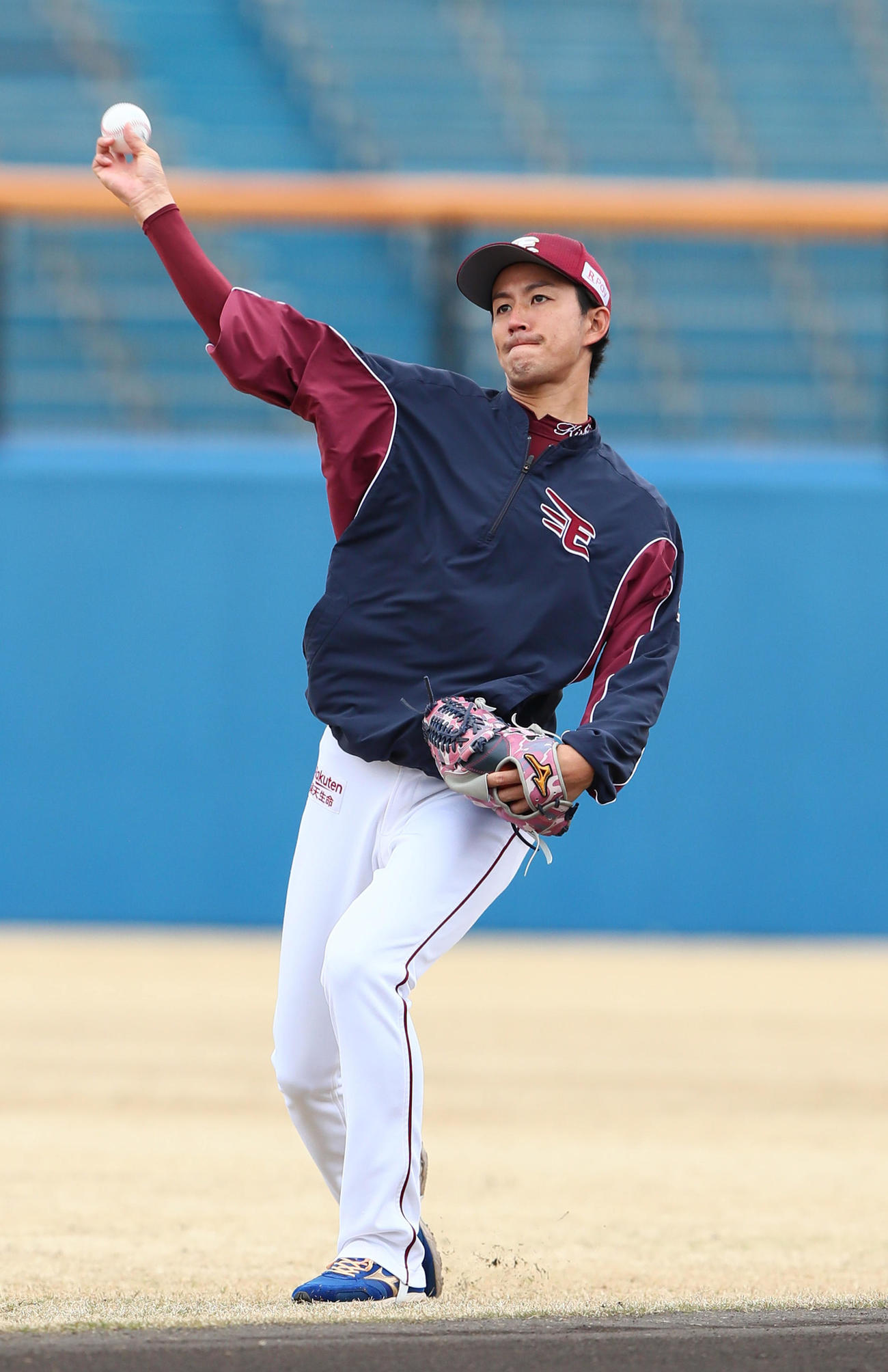 楽天岸孝之（2020年3月10日撮影）