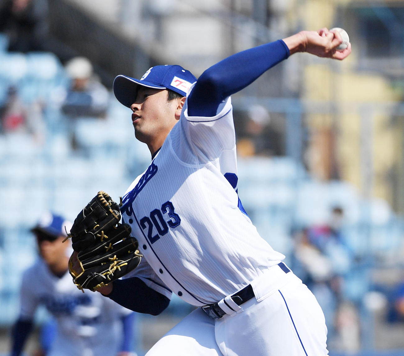 中日浜田達郎（19年3月撮影）