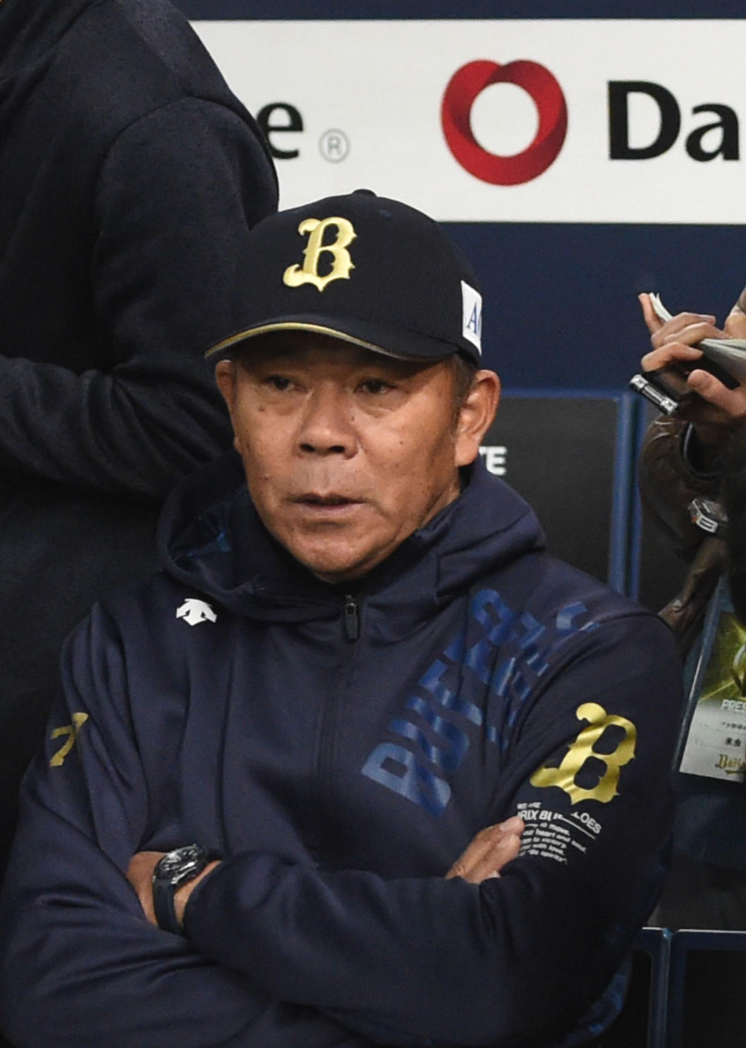 4月24日の開幕を目指すことが決まり記者の質問に答えるオリックス西村監督（撮影・前岡正明）