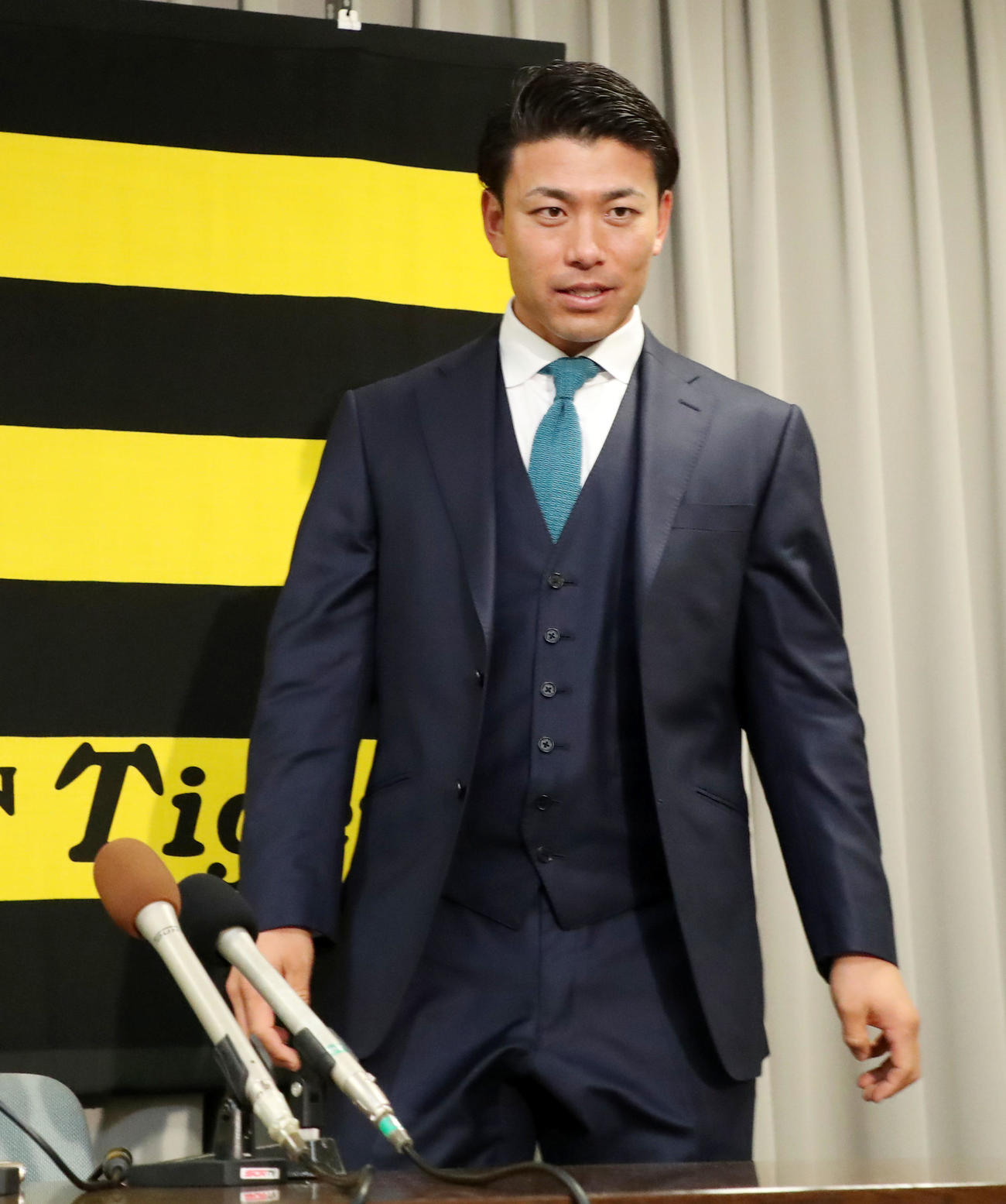 阪神伊藤隼太（2018年12月4日撮影）