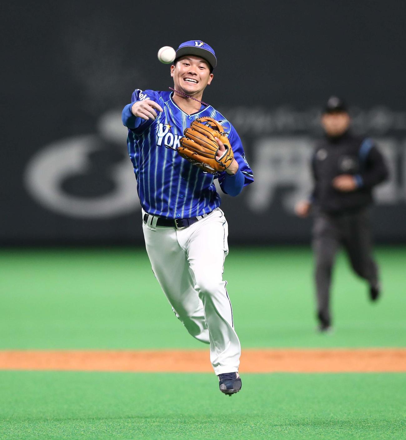 DeNA柴田竜拓（2020年3月13日撮影）