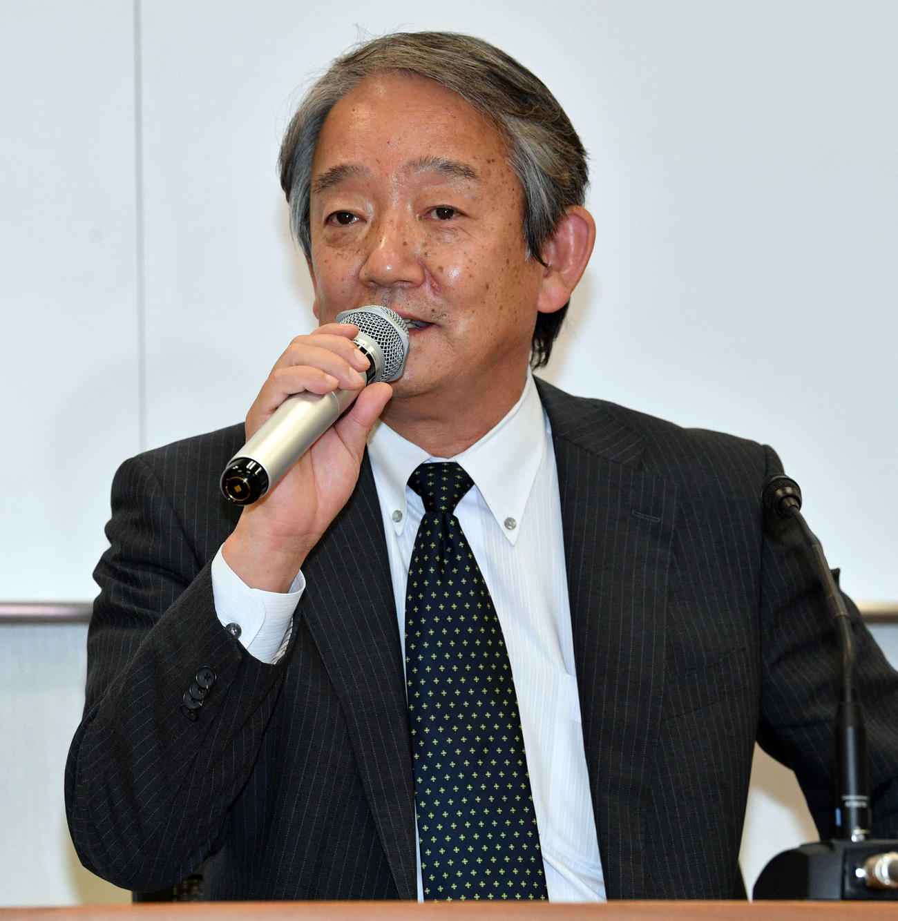 パ・リーグの横田昭作理事長（2020年3月23日撮影）