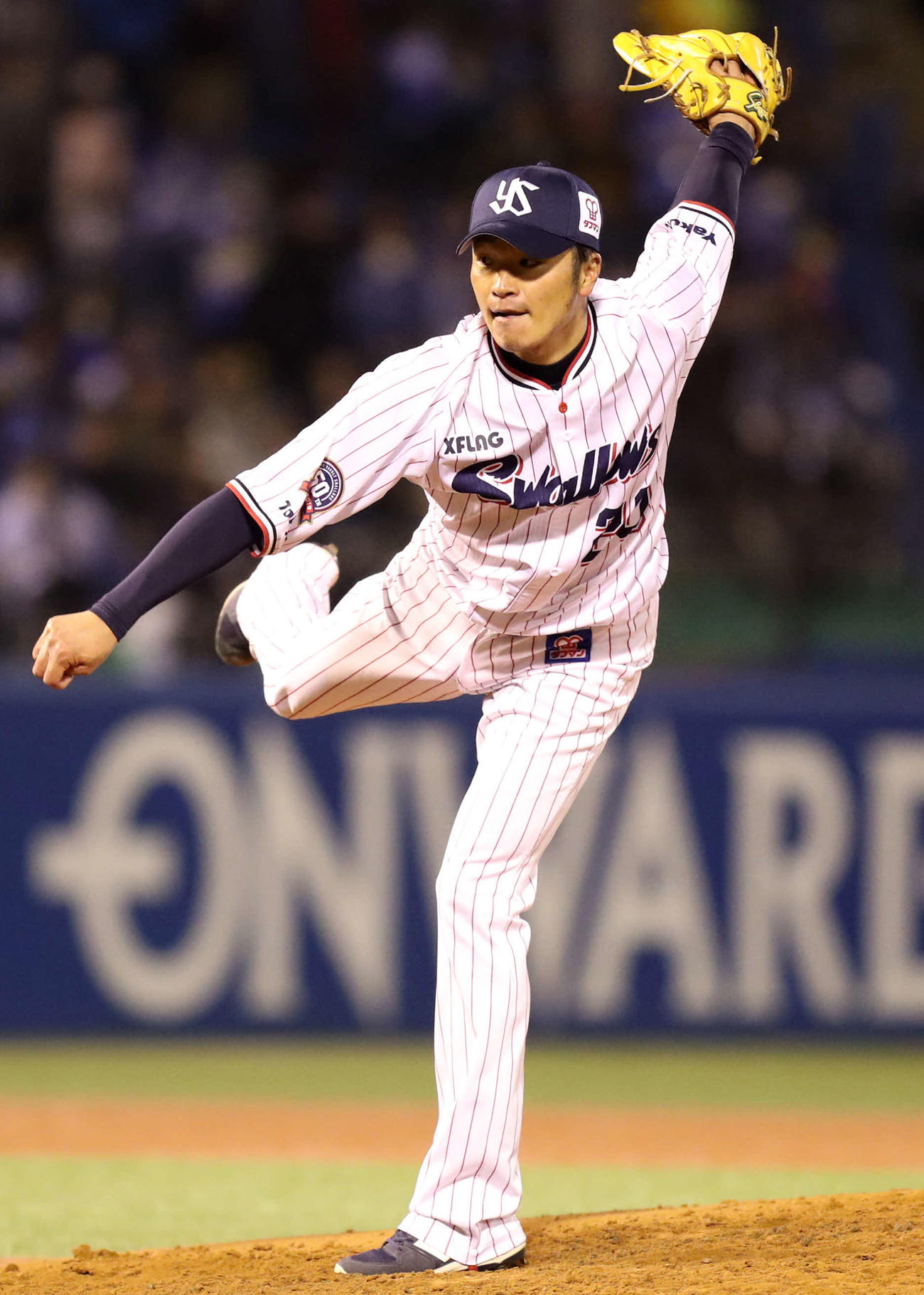 ヤクルト近藤一樹（2019年4月2日撮影）