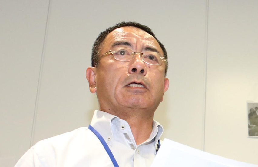 NPBの井原敦事務局長（2019年9月25日撮影）