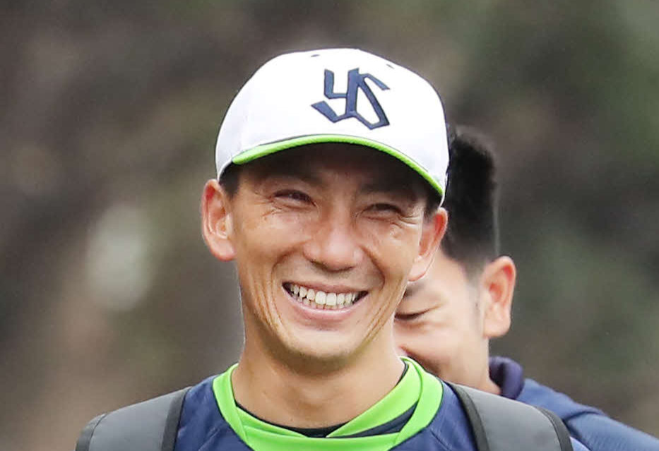 ヤクルト嶋基宏（2020年3月10日撮影）