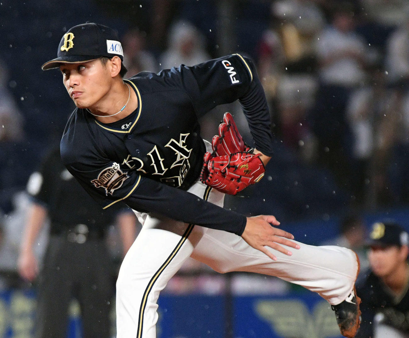 オリックス張奕（2019年9月11日撮影）