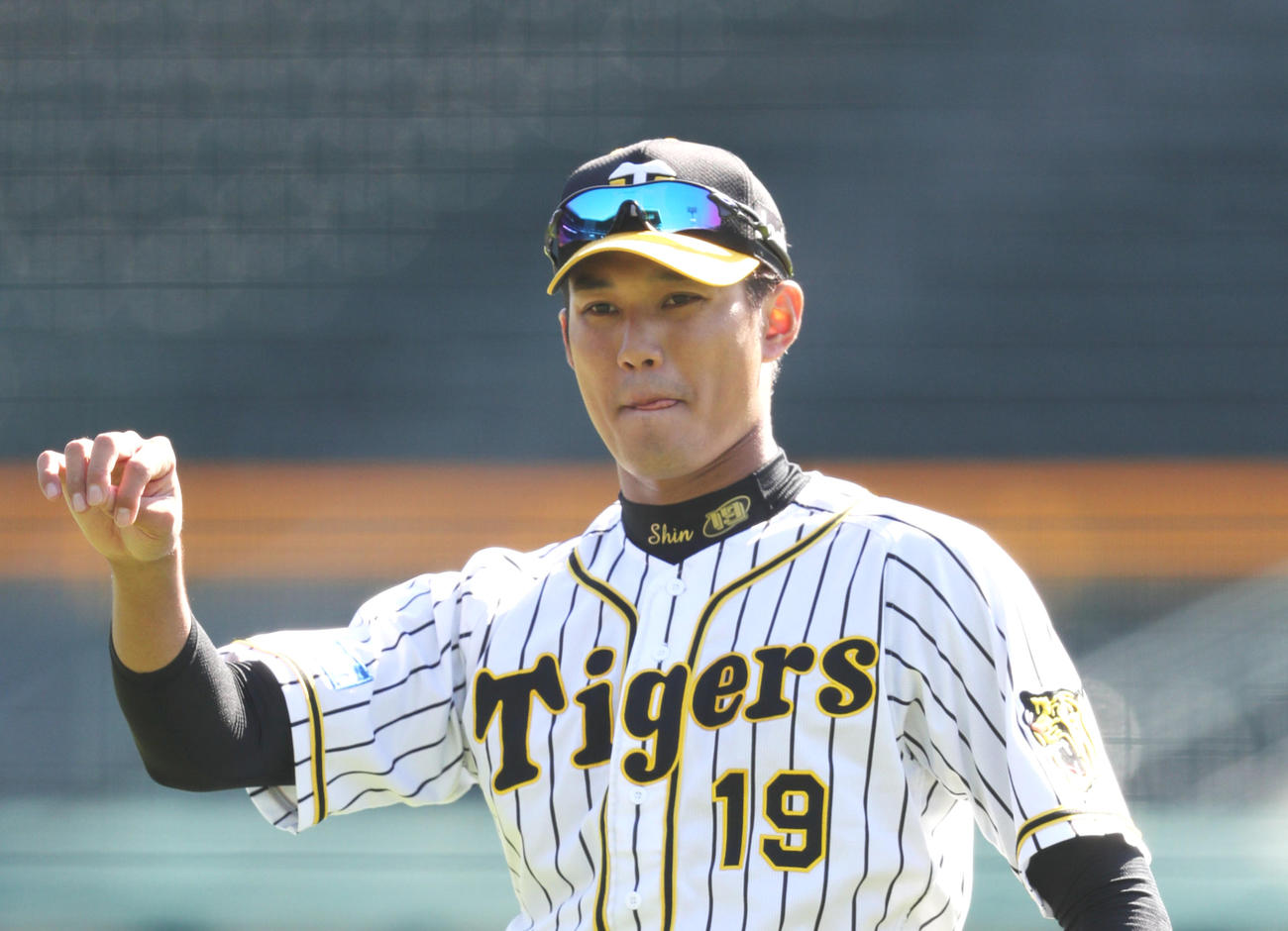 阪神藤浪晋太郎（2019年10月28日撮影）