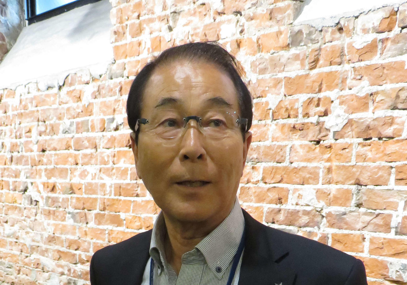 高田繁氏（2018年10月23日撮影）