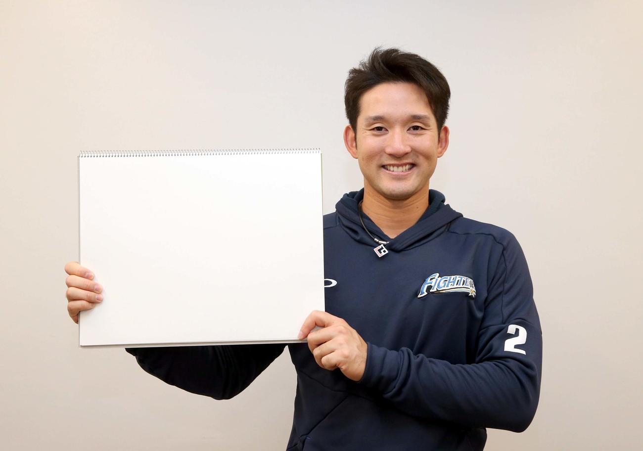 日本ハム　インタビュー用　杉谷拳士