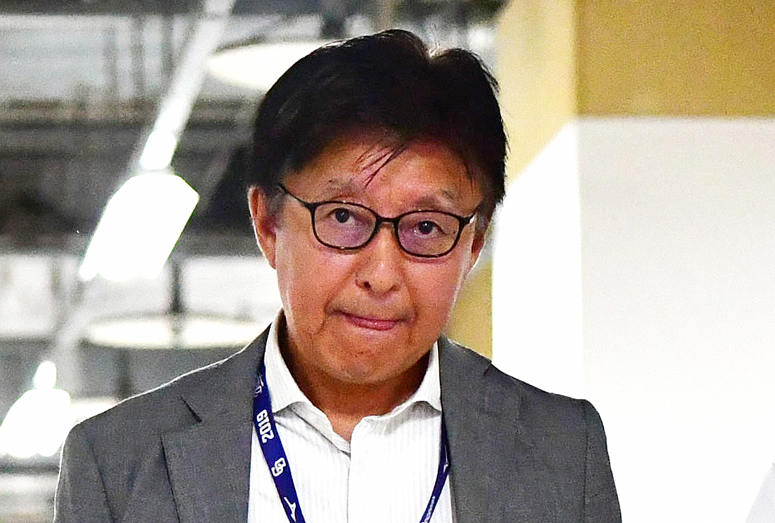 中日加藤宏幸球団代表（2019年8月29日撮影）