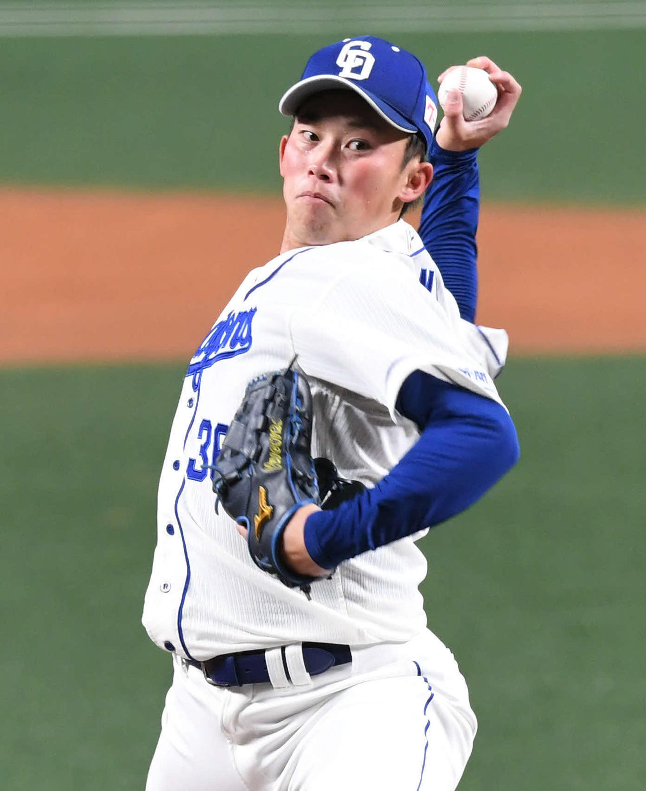 中日岡野祐一郎（2020年3月25日撮影）