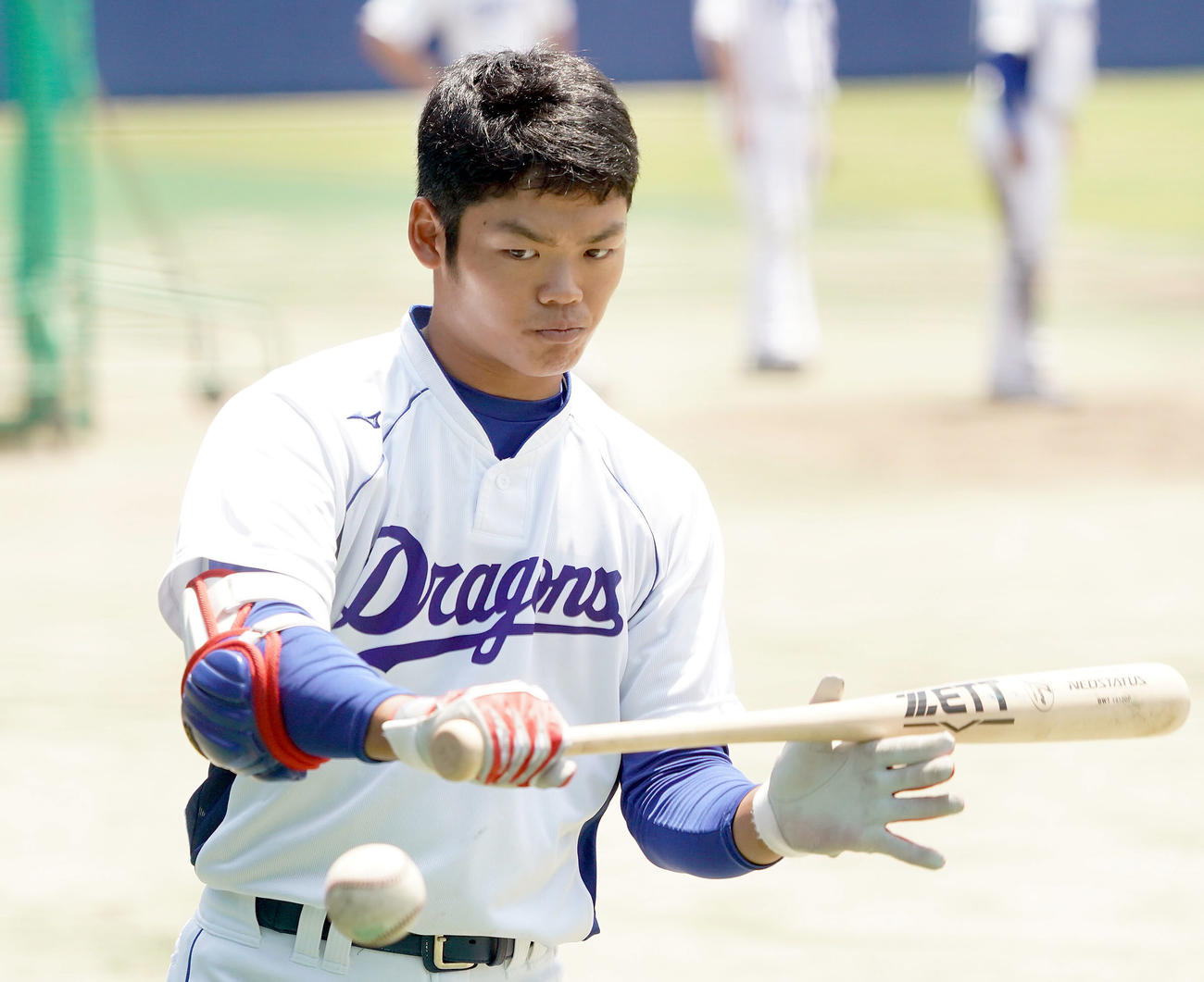中日根尾昂（2019年6月13日撮影）