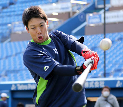 ヤクルト山田哲人寂しい快音「僕も皆さんも元気で」 - プロ野球 : 日刊
