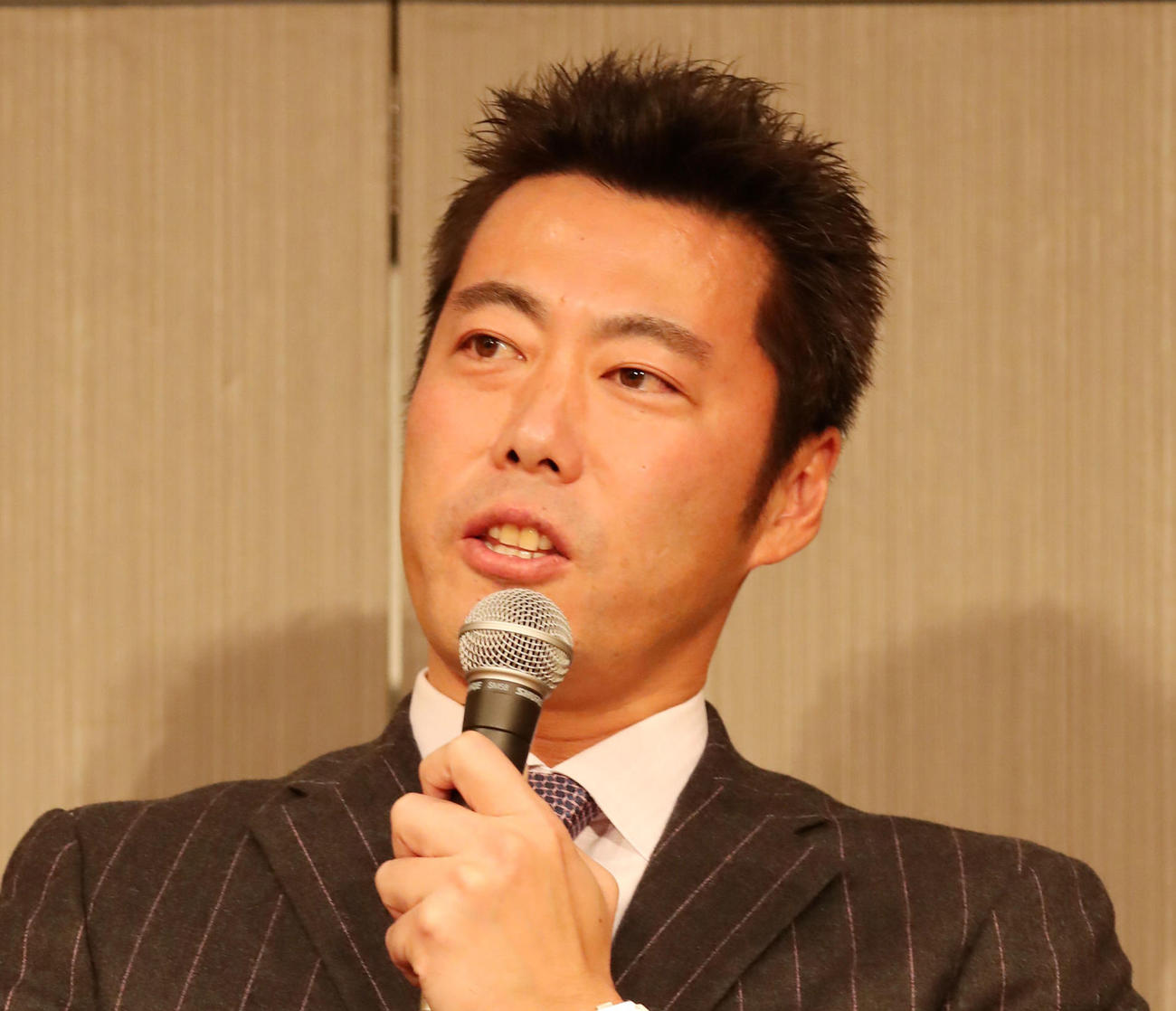 上原浩治氏（2019年12月8日撮影）