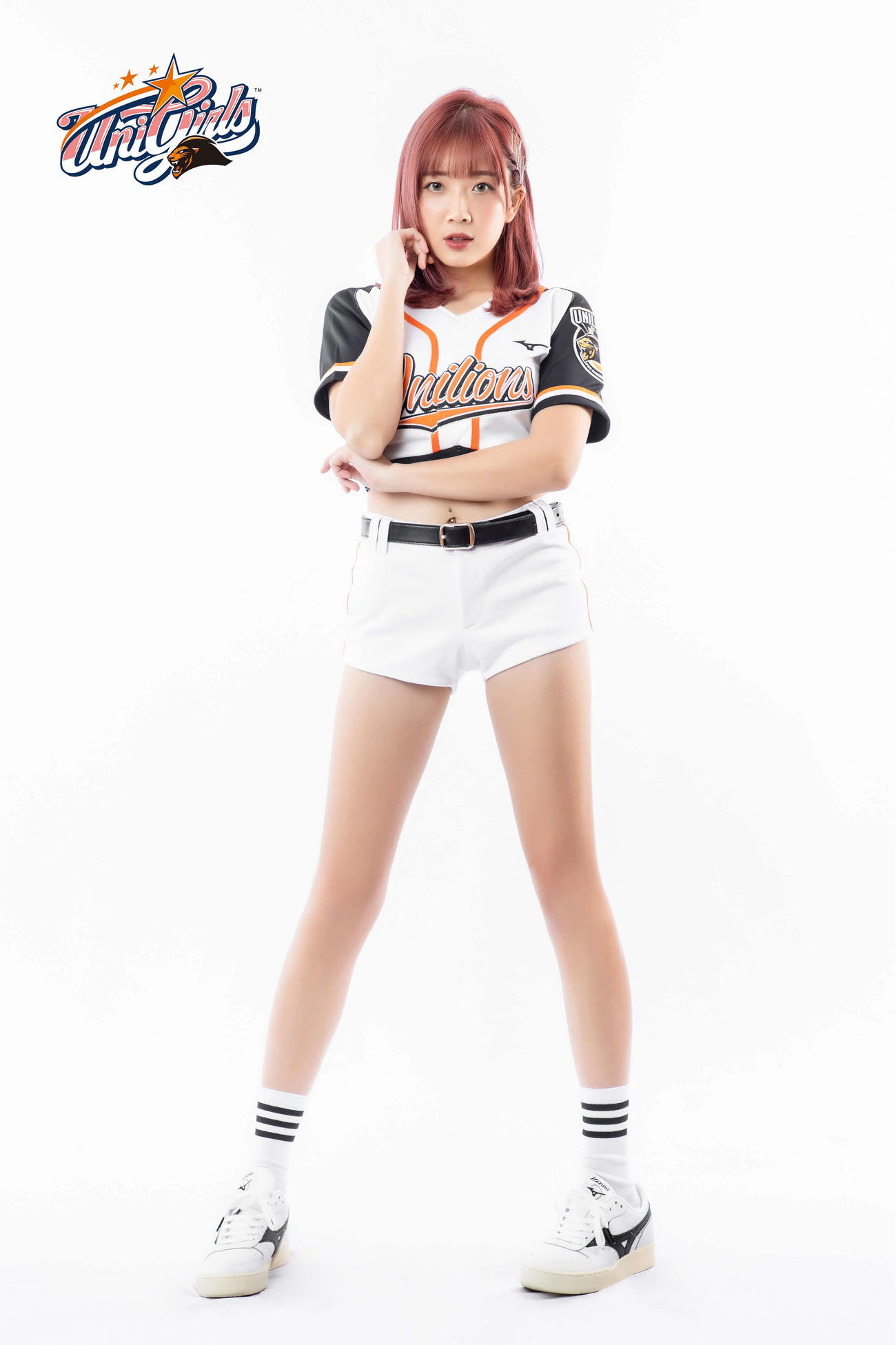 統一・ユニガールズのYuki（写真提供・統一ライオンズ）