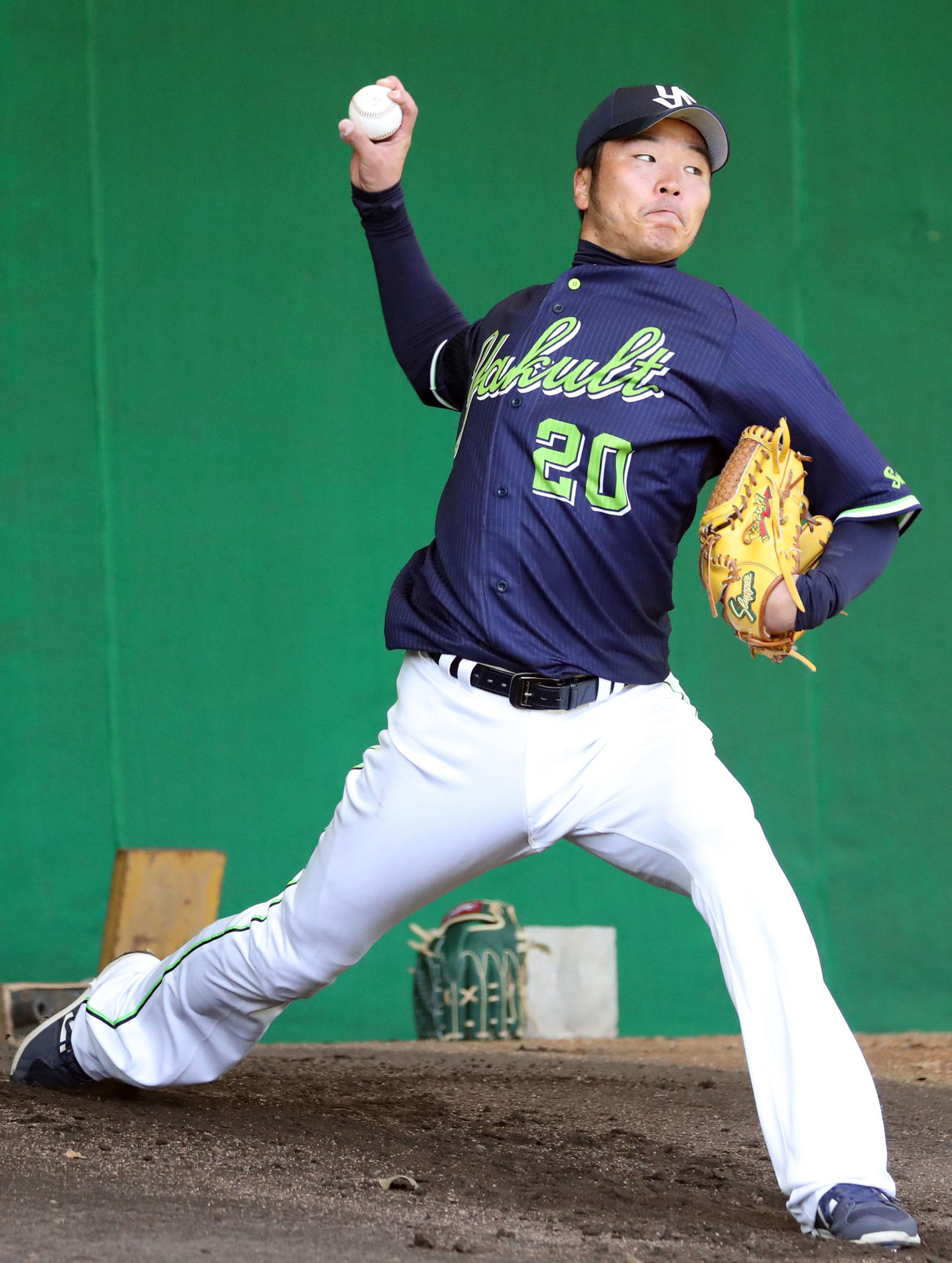 ヤクルト近藤一樹（2020年2月2日撮影）