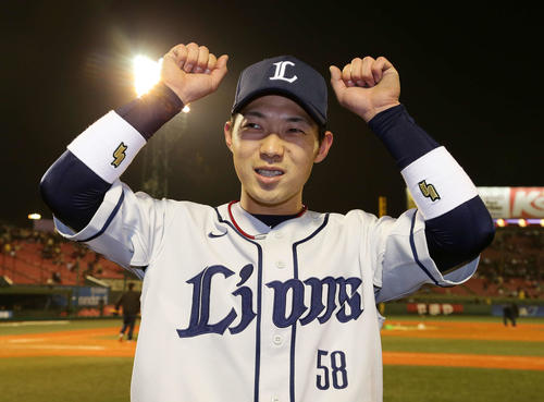 西武熊代聖人（2014年4月23日撮影）