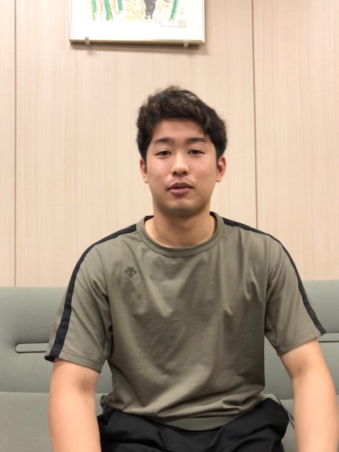 球団公式SNSでQ＆A企画を実施したロッテ種市（球団提供）