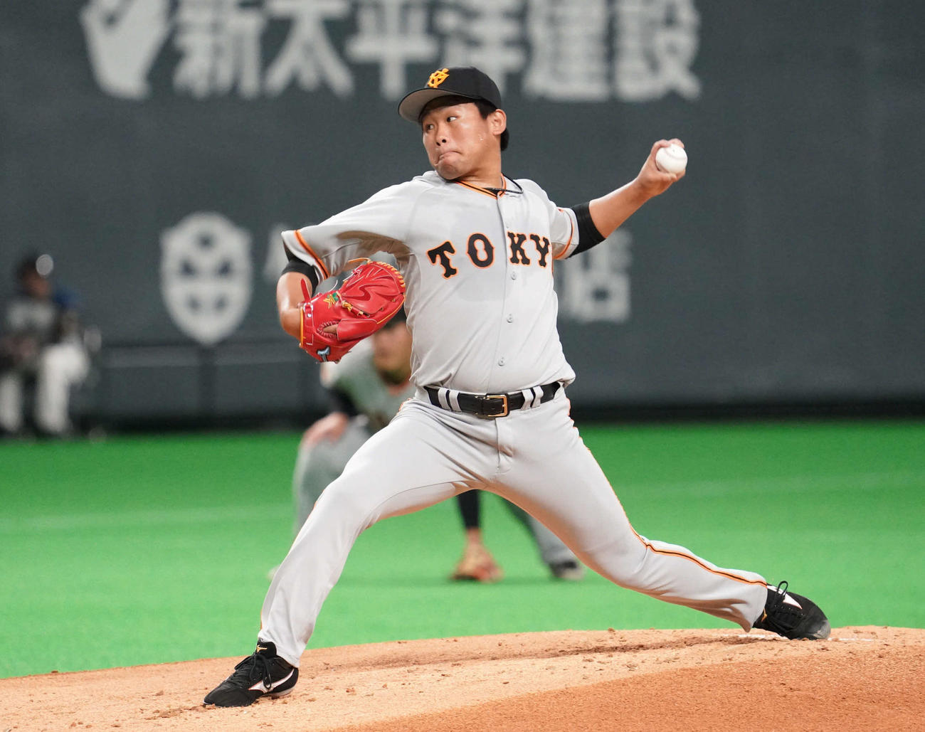 巨人・田口麗斗（2020年3月4日撮影）