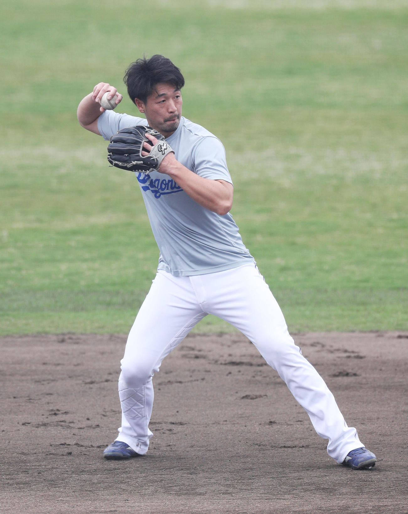 ノックを受ける阿部寿樹