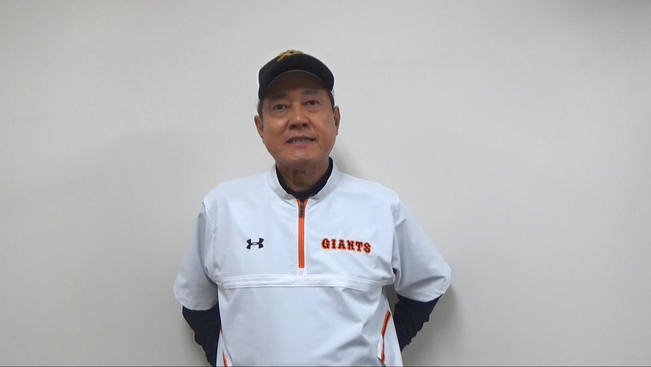 開幕や現状について話す巨人原監督（提供：読売巨人軍）