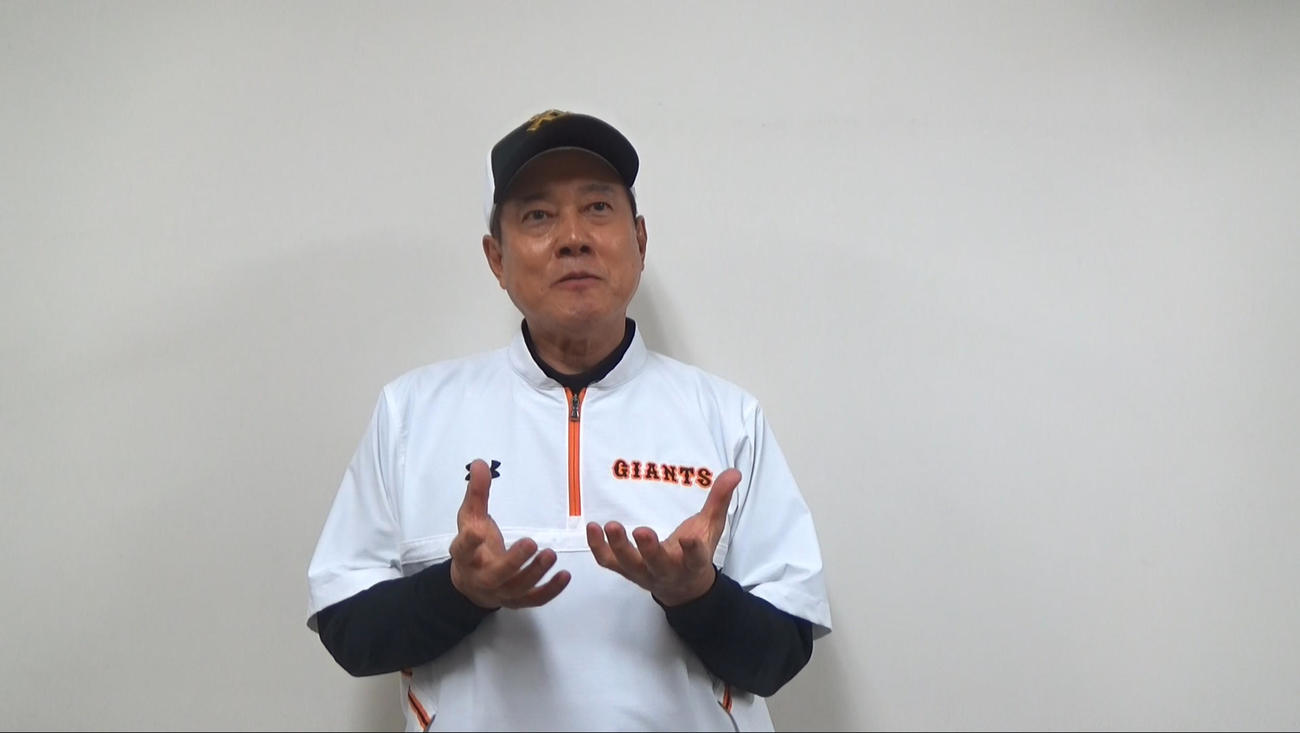 開幕や現状について話す巨人原監督（提供：読売巨人軍）