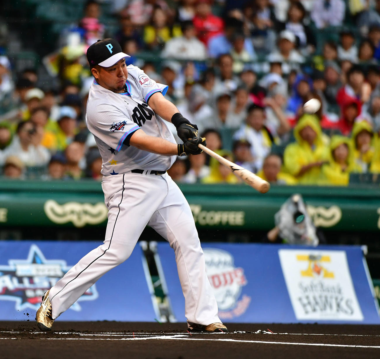 昨年開催のオールスター第2戦　ホームランダービーに出場した西武山川（2019年7月13日撮影）