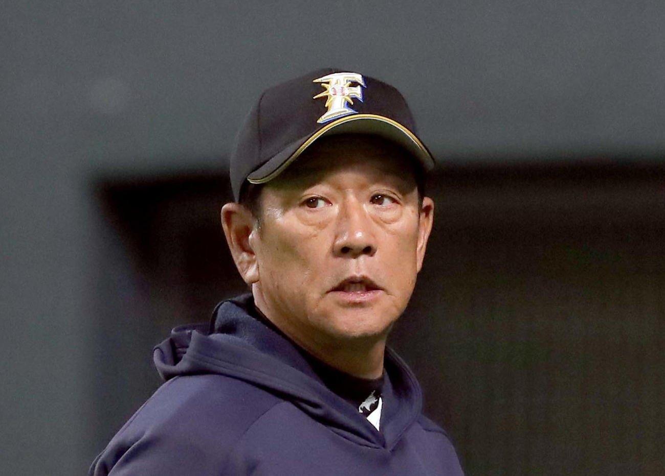 日本ハム栗山英樹監督（2020年3月13日撮影）