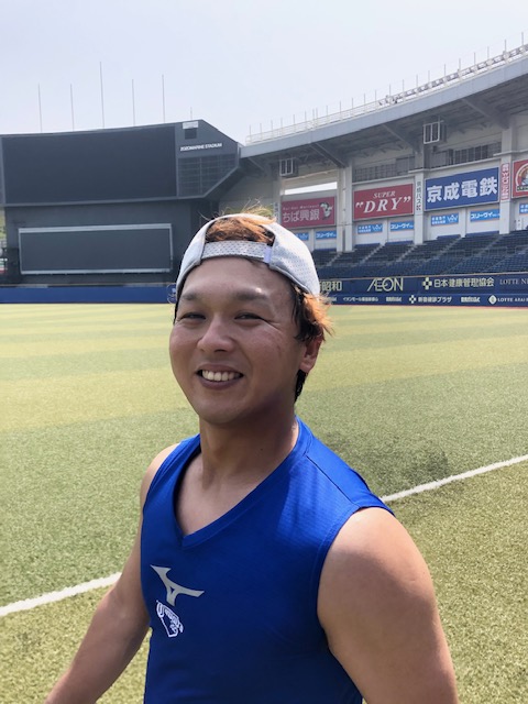 26歳の誕生日を迎えたロッテ田村（球団提供）