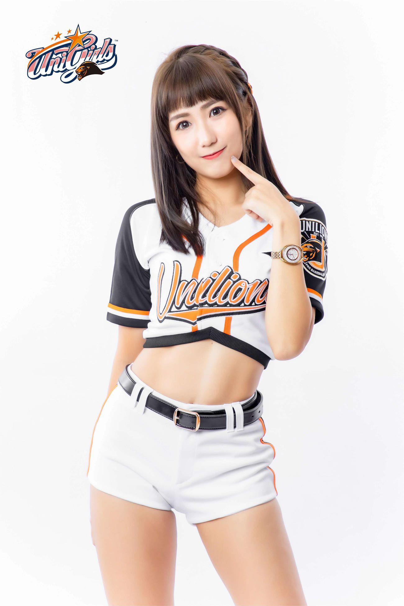 統一・ユニガールズのMina（写真提供・統一ライオンズ）