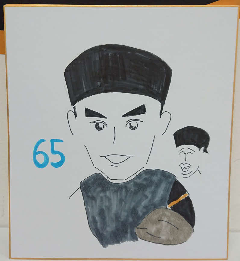 日本ハム木田投手コーチが描いた梅林優貴捕手