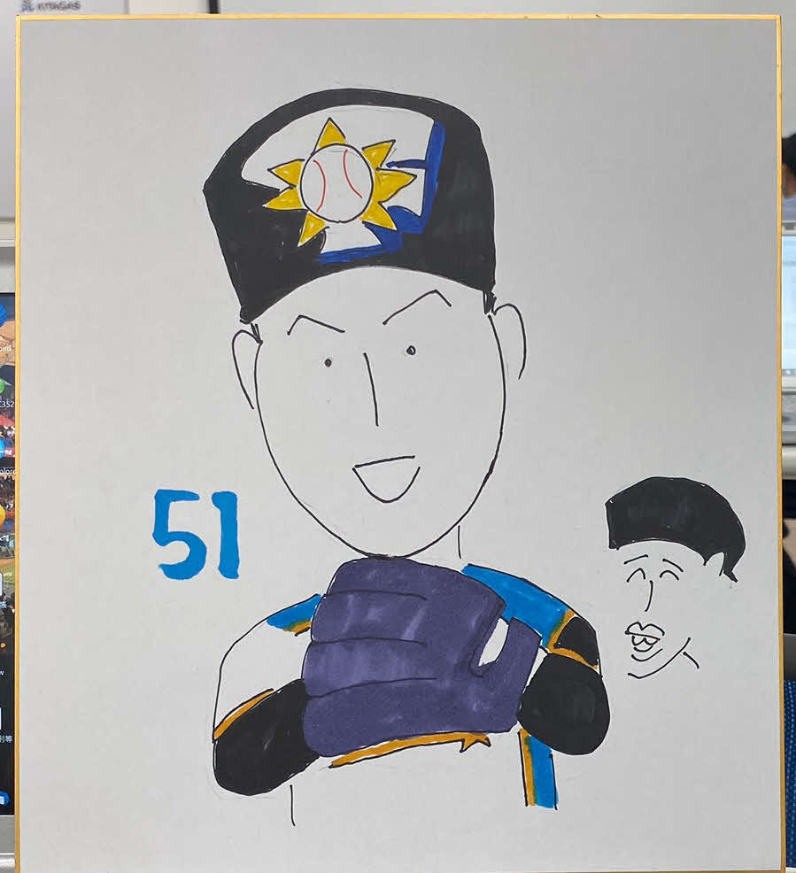日本ハム木田投手コーチが描いた石川直也投手