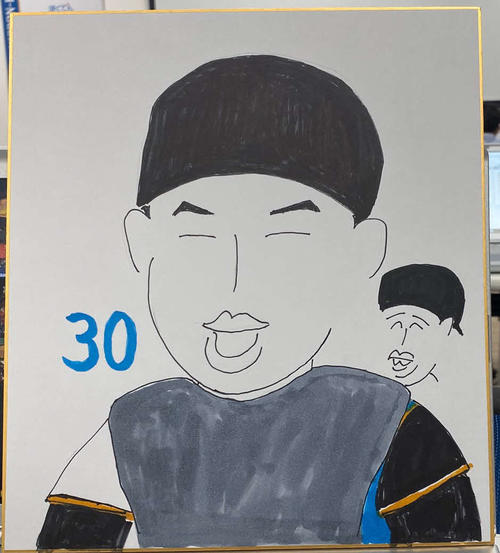 日本ハム木田投手コーチが描いた宇佐見真吾捕手
