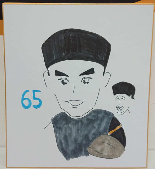 日本ハム木田投手コーチが描いた梅林優貴捕手