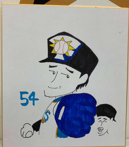 日本ハム木田投手コーチが描いた玉井大翔投手