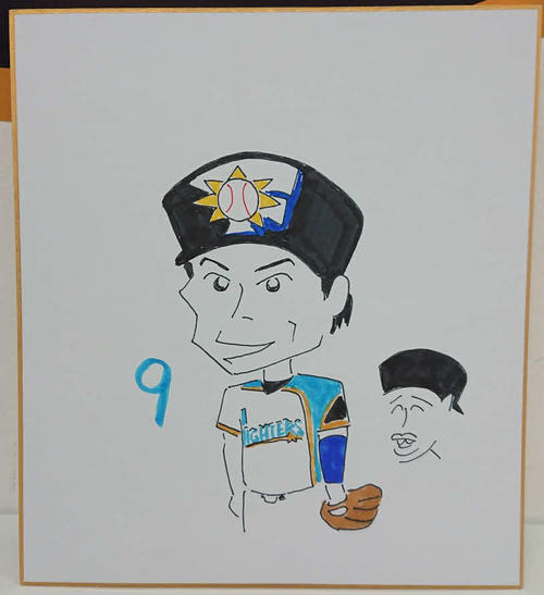 日本ハム木田投手コーチが描いた中島卓也内野手