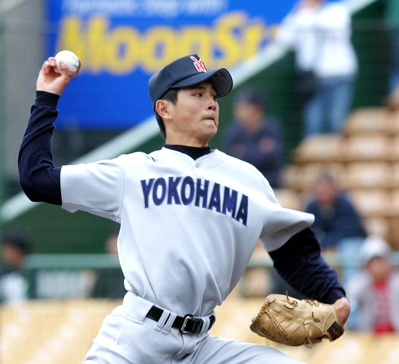甲子園に出場した横浜高時代の涌井