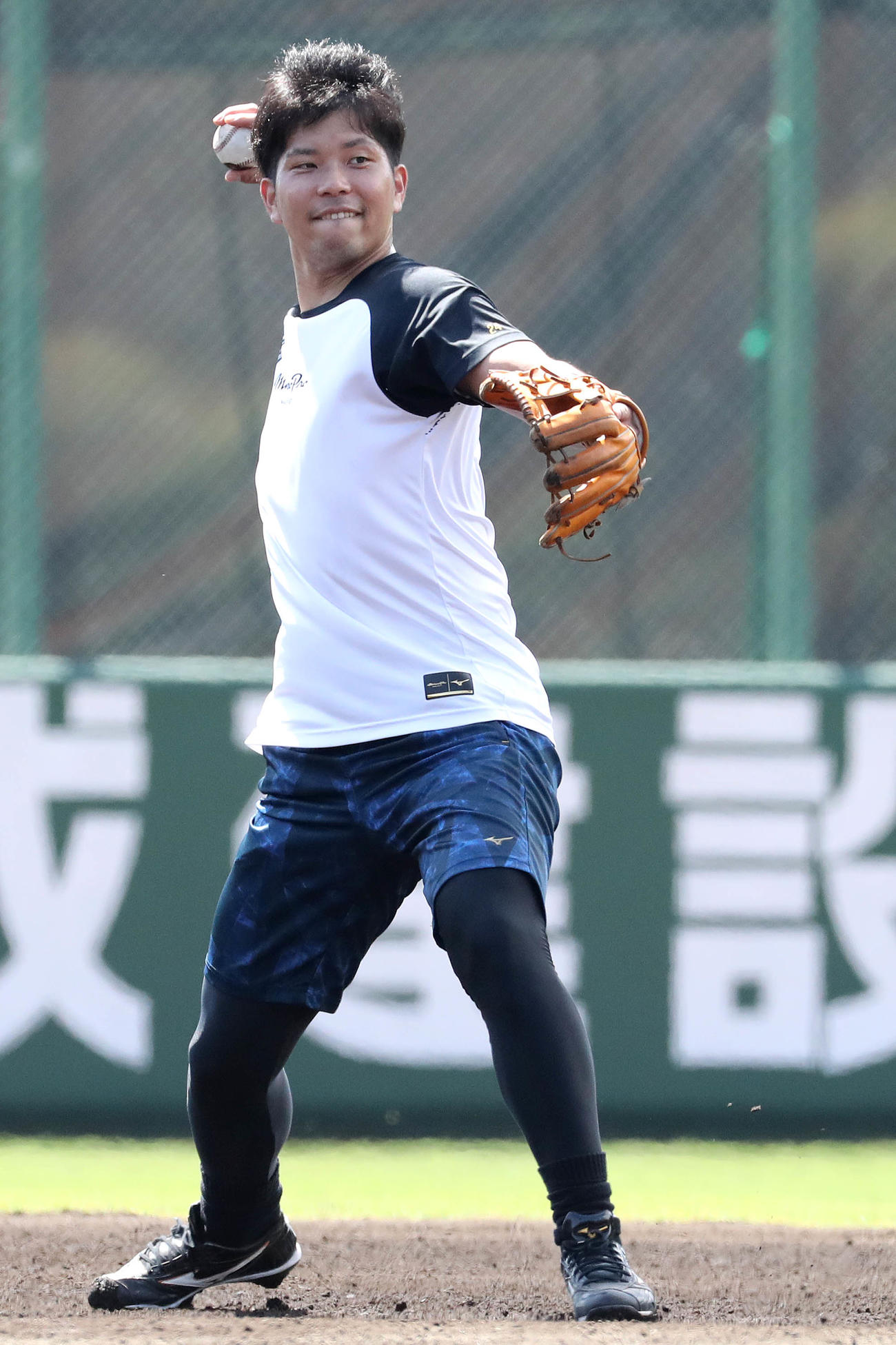 練習に参加した巨人大城（提供：読売巨人軍）