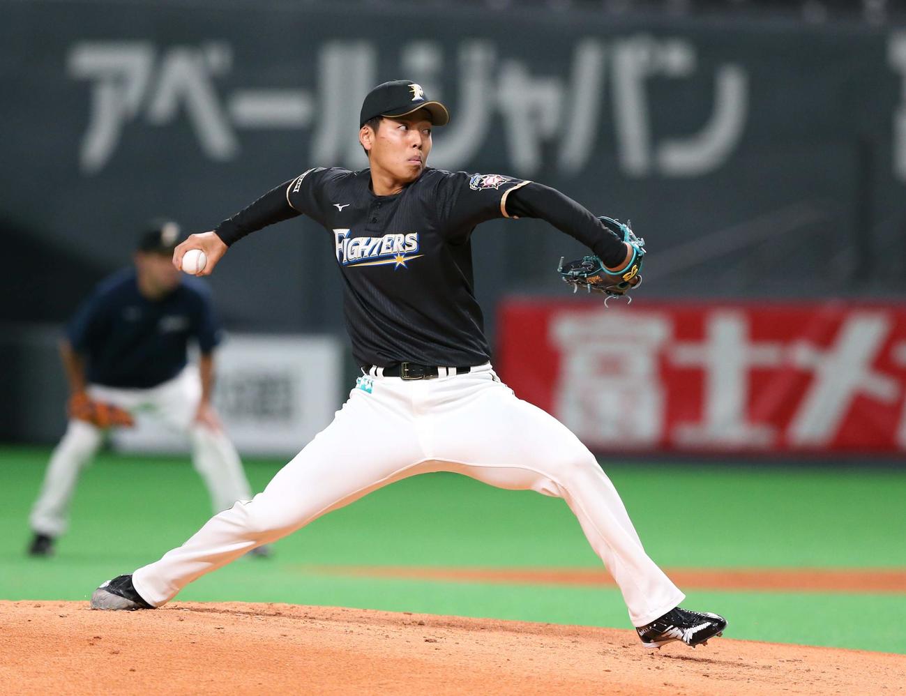 日本ハム杉浦（2020年3月17日撮影）